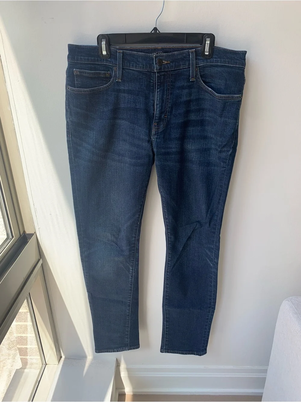 J. Crew Men's Dark Blue Slim Fit Jeans